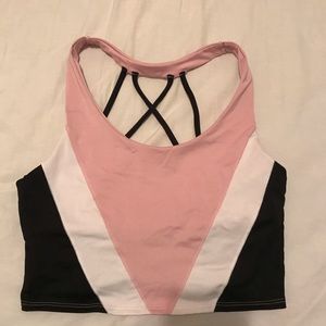 VS pink bra/crop bra top. Size medium.